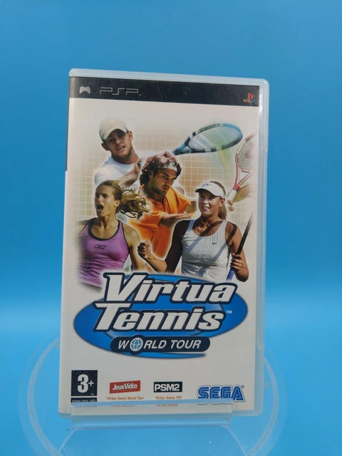 jeu video sony PSP complet BE PAL virtua tennis world tour