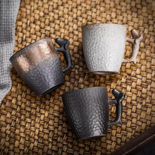 Ceramic Coffee Mugs Tea Cup 86ml Drinking Cup Modern Teacup