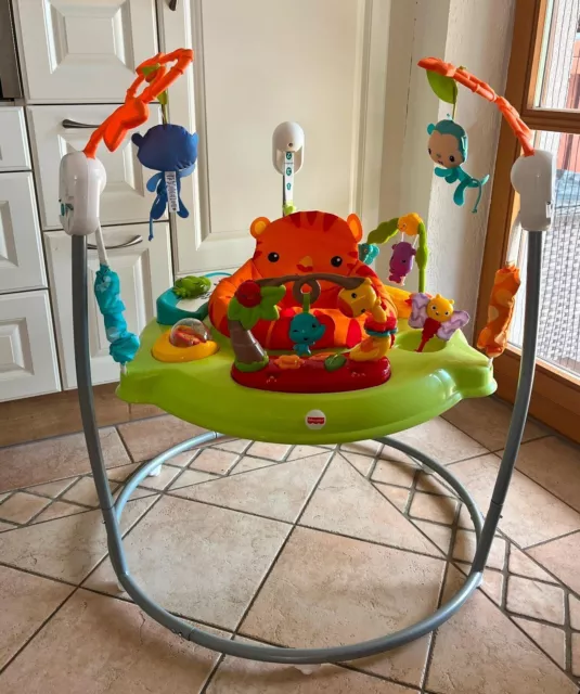 Fisher Price Babyspielzeug Rainforest Jumperoo Türhopser Gehfrei