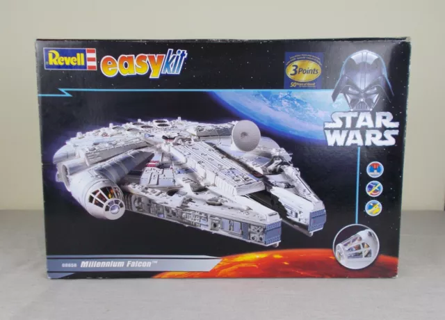 Star Wars Revell 1/72 Easy Kit Millennium Falcon 06658 Model Kit - Sealed