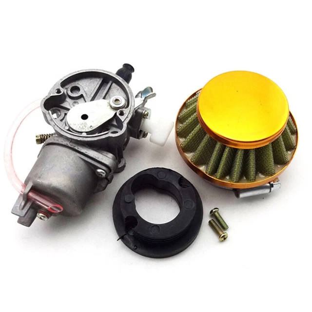 Filtre à air de poche carburateur pour mini moto 47cc 49cc ATV Go Kart