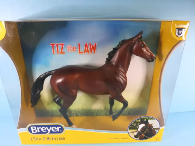 BREYER TRADITIONAL-Tiz The Law Thoroughbred-Lonesome Glory Mold-New In Box