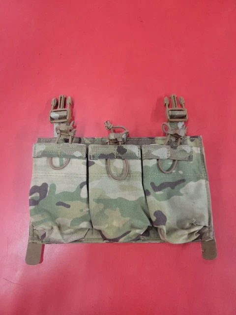 KRYDEX Triple .223 5.56 Magazine Pouch Tactical Placard Perroz Designs Ocp Camo