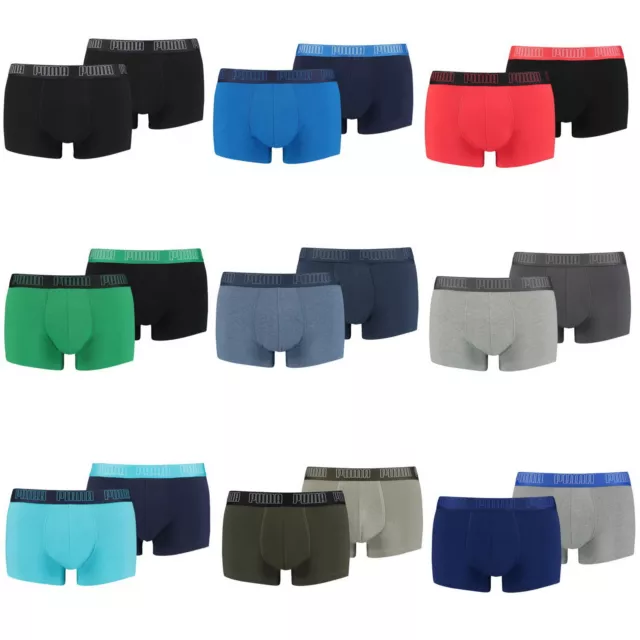 PUMA Corto Hombres Calzoncillos Bóxer Boxer Hipster Pantalones 4er 6er 8er 10er