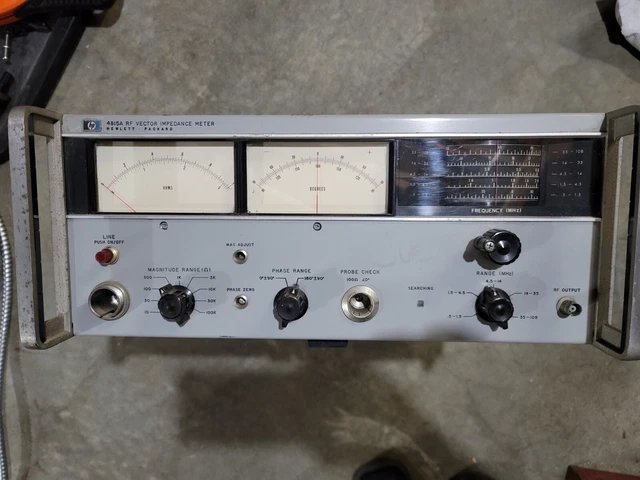 Hewlett Packard 4815A RF Vector Impedance Meter