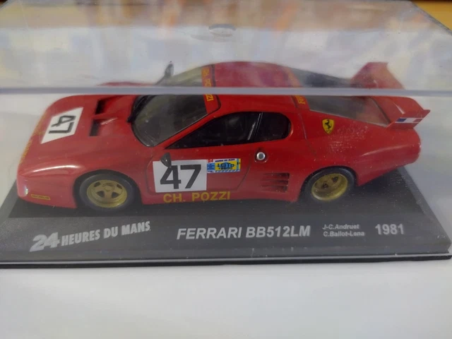 Miniature Voiture 1/43 Eurocar - Jaguar Type E Le Mans 1963 - Voiture De Sport Collection