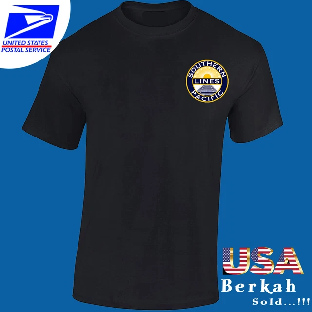 Hot New Southern Line Pacific Logo Men's T Shirt USA Size S - 5Xl Teee