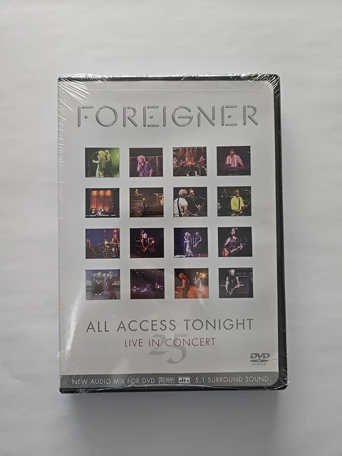 FOREIGNER-ALL ACCESS TONIGHT-LIVE in Concert (DVD) $20.47