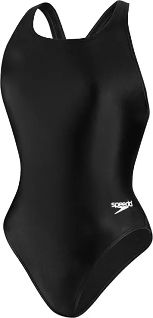 Speedo Girl's Swimsuit One Piece ProLT Super Pro Solid Black Youth 10/26