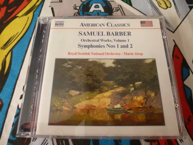 Samuel Barber Orchestral Works Volume 1 Symphonies Nos 1 & 2 Royal Scottish