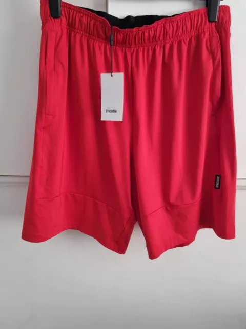 GymShark Shorts Men's (Size 2XL) Element Shorts Flame Red - New With Tags
