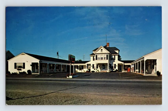 Postcard New Hampshire Hampton Beach NH Brownie's Motel 1964 Posted Chrome