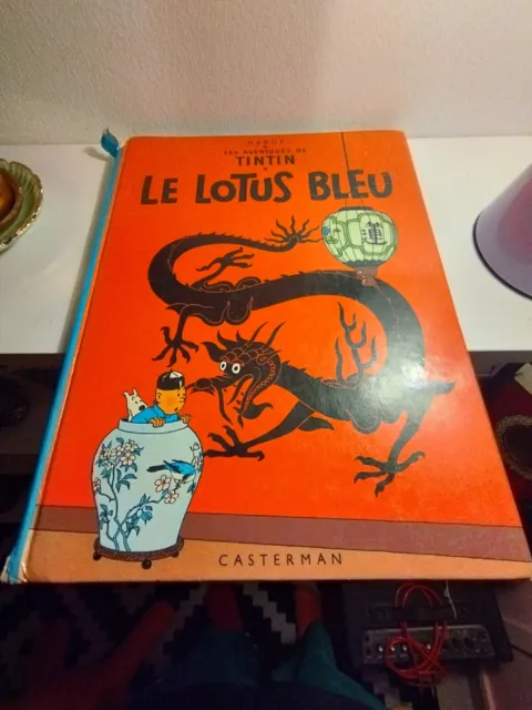 Hergé - Le Lotus Bleu (1966) Belgique