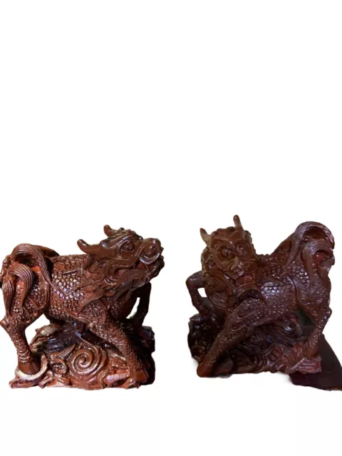 Old Chinese Statues 4” Tall