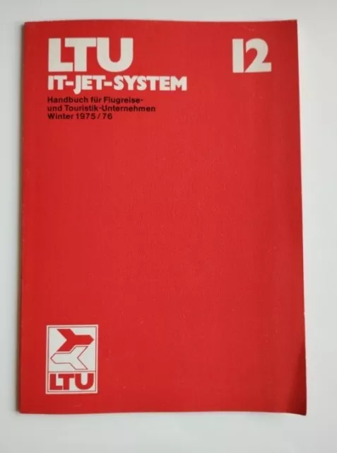 Flugplan LTU 1975-76 Timetable