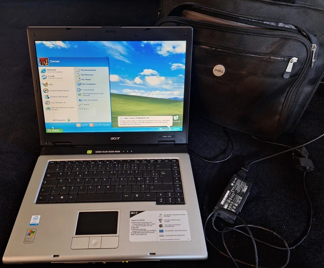ACER ASPIRE 3613 15.4 Intel Celeron M370 1.5GHz 1GB DDR2 40GB IDE HDD Win XP EUR 87,00 - FR
