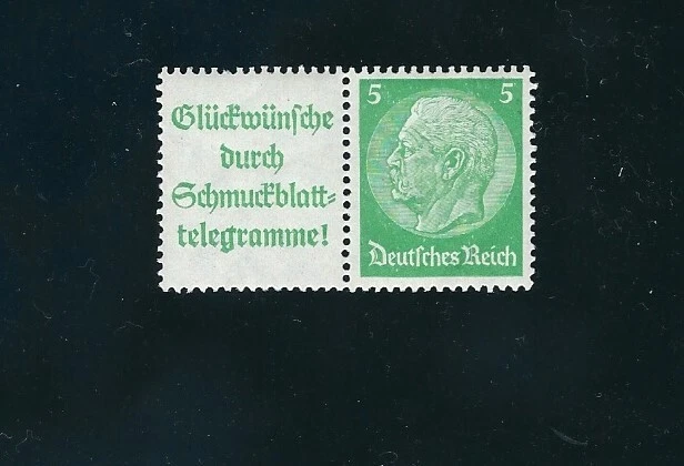 Deutsches Reich MiNr. W 88.1 postfrisch, Katalogwert: 20,00 EUR