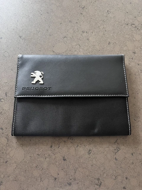 Pochette documents  de bord voiture Peugeot