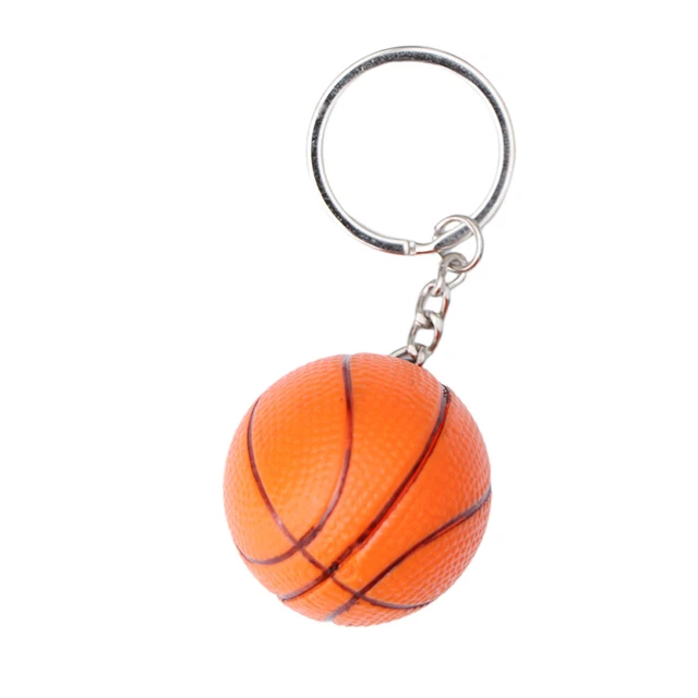 4 Pcs Keychain Pendant Basketball Bag Purse Handbag Ornament Child Sports 2