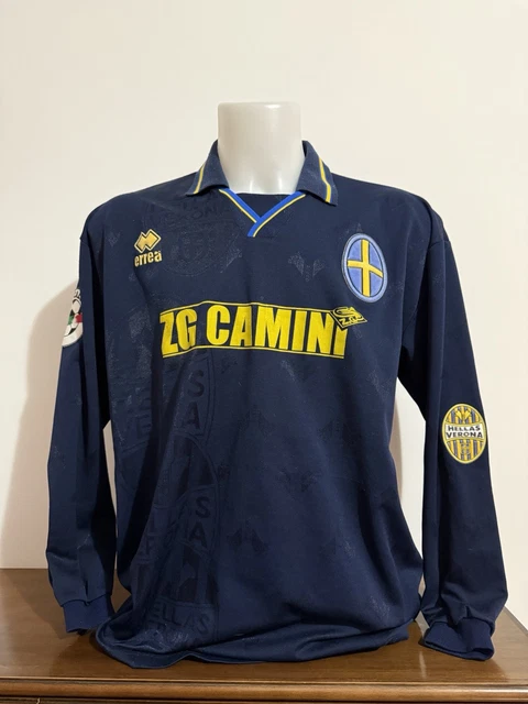Maillot Hellas Verona Vintage N°28 - Porté Par Les Joueurs, édition Limitée Legea