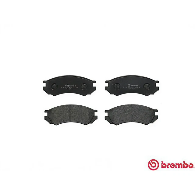 Plaquettes De Frein Avant Brembo P44018 - Compatible Land Rover Range Rover Sport Et Range Rover III (2002-2013)
