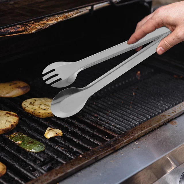 8 Spiedini Barbecue Telescopici In Acciaio Inox - Con Manico Legno, Per Marshmallow E Hot Dog