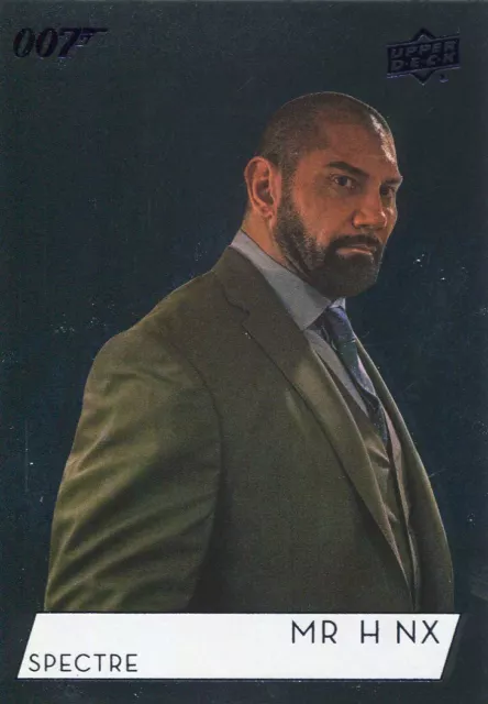 James Bond Collection Parallel Foil Base Card #77 Dave Bautista as Mr. Hinx