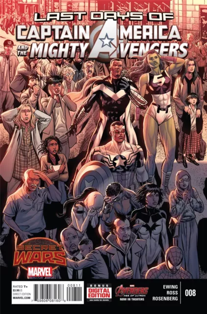 Captain America And Mighty Avengers #8 Marvel Comics Comic Book