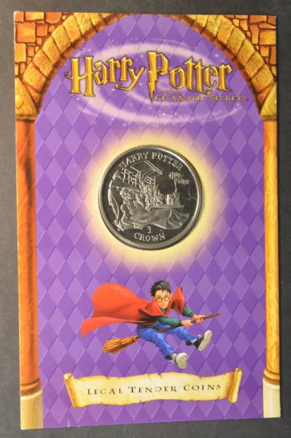 Isle of Man Crown 2002 Harry Potter Dobby KM#1154 (MD)