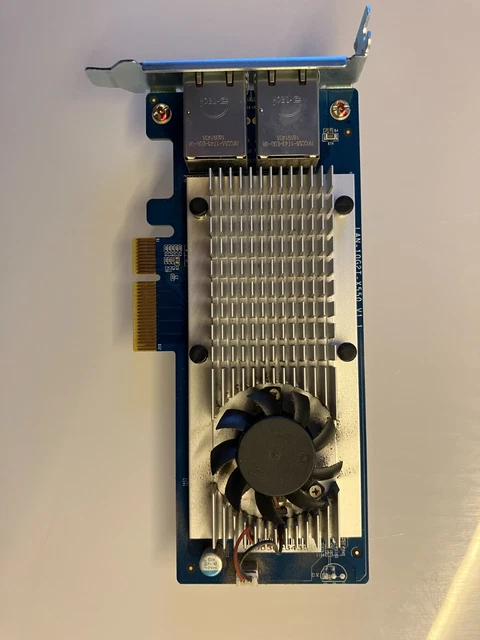Intel X550-T2 Dual Port 10GbE RJ-45 Network Adapter – PCIe X4, Full Height – Refurbished