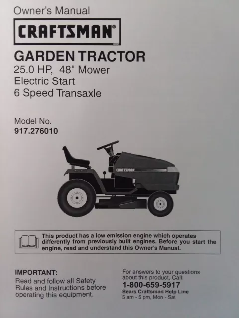 Craftsman gt5000 sales mower deck diagram