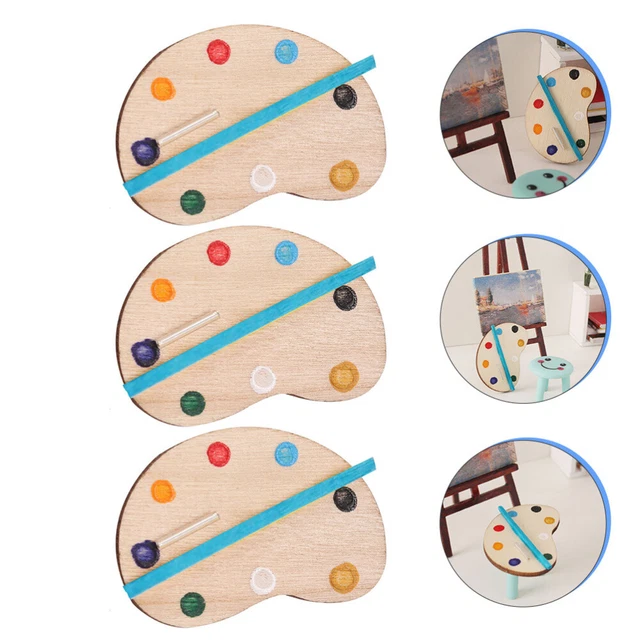 Set D’accessoires Mini Poupée 1:12 – Biberons, Bavoirs, Shampoing – Maison De Poupée Réaliste