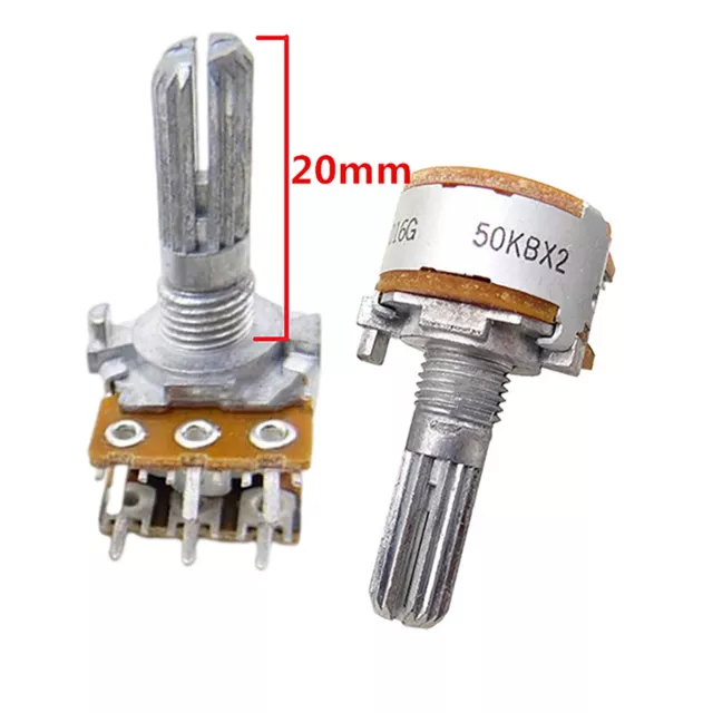 Japan ALPS Potentiometer 16-Typ 6Pin 20 Achse Flower Shaft Lautstärkeverstärker