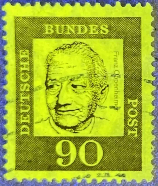 🇩🇪 BRD Bund Michel Nr. 360y Gestempelt (1961) Bedeutende Deutsche