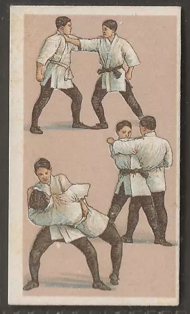 Wills Scissors-Jiu Jitsu 1910-#47- Quality Card!!