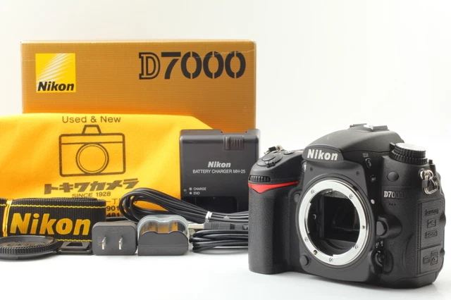 25066 Shots! [N MINT] Nikon D7000 16.2 MP Black Body Digital Camera from JAPAN
