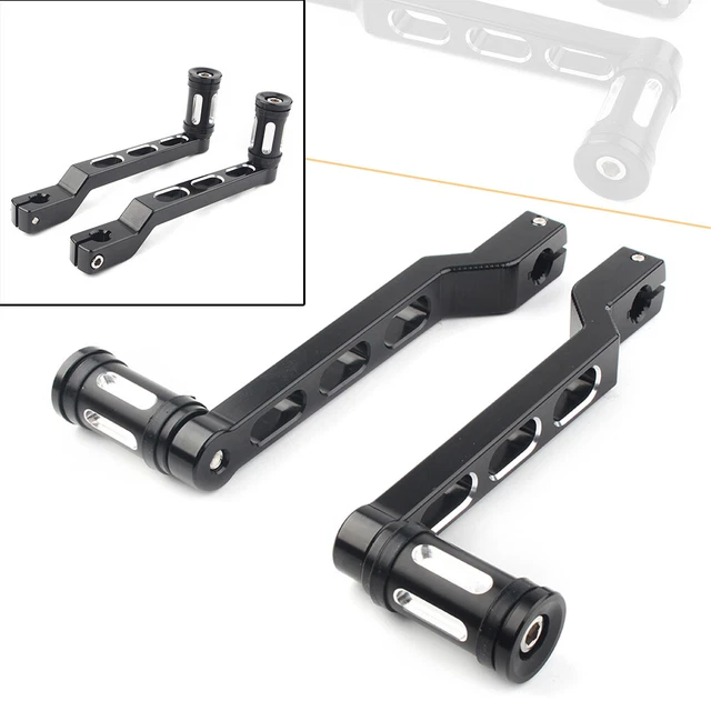 Cheville De Levier De Vitesse Rallongé Chromé Pour Harley Electra Glide – Neuf, 1 An Garantie !