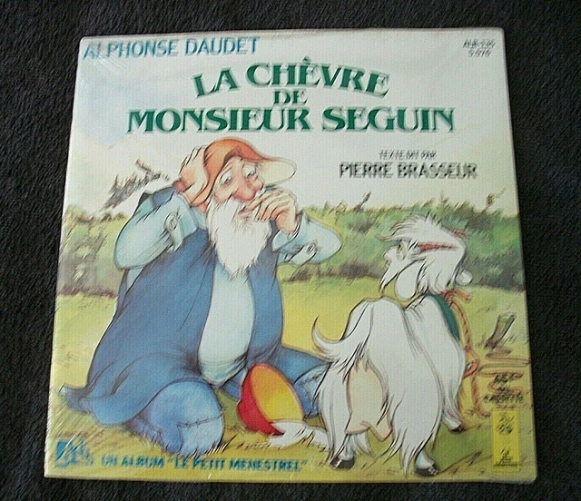 45T Livre Disque La Chevre De Monsieur Seguin Par Pierre Brasseur Neuf Scelle