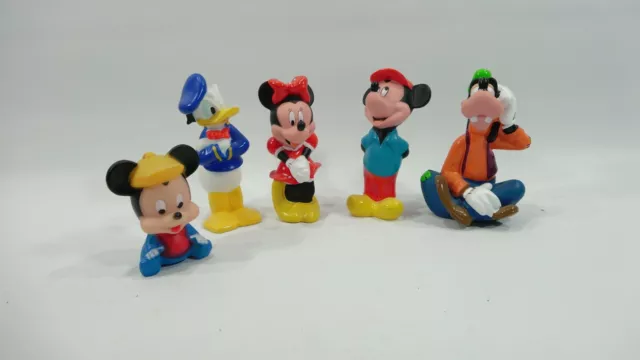 Disney Vinyl Figures - Goofy - Donald - Mickey & Minnie Mouse - Baby Mickey