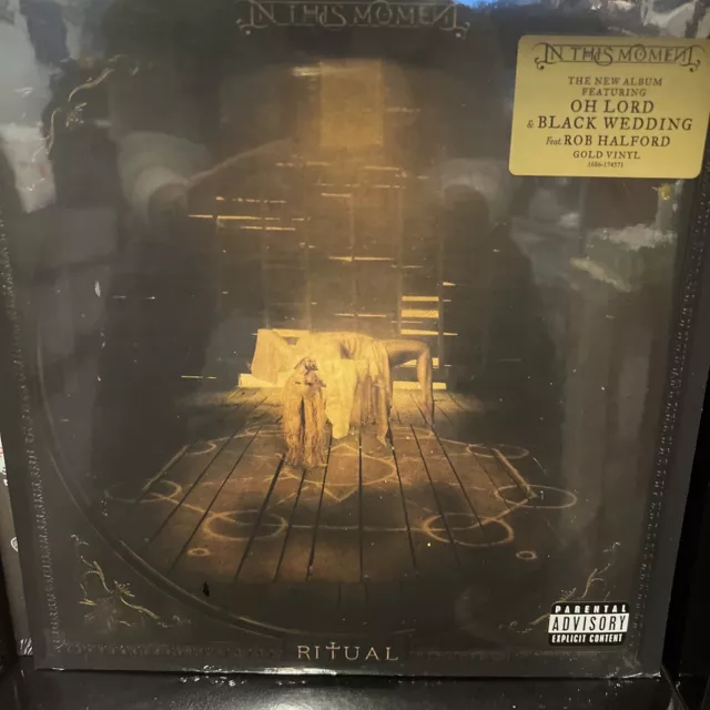 In This Moment Ritual Sealed Gold Vinyl RARE Ltd edition Metalcore Metal LP