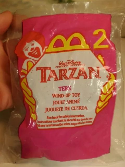 1999 Tarzan McDonalds Happy Meal Toy - Terk #2 NEW NIP sealed Collectible
