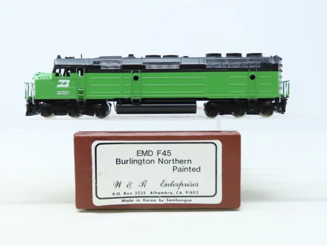 N Scale W&R/Samhongsa BRASS BN Burlington Northern EMD F45 Diesel Locomotive No#