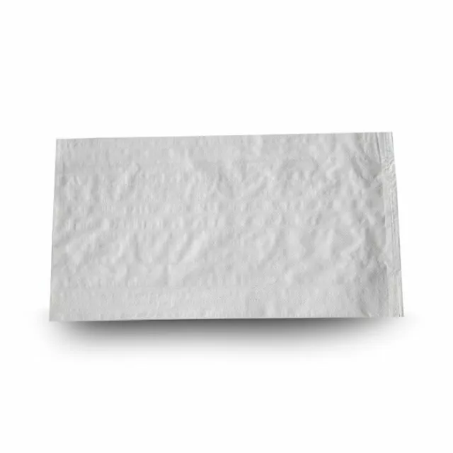 Pack of 100 - WOVEN POLYPROPYLENE - WHITE BAGS - 45 CM X 76 CM