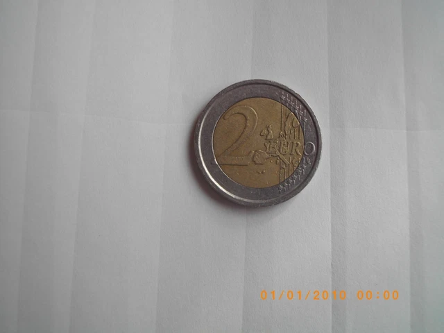 PIÈCE DE 2 euros rare skieur Giochi Invernali pièce de 2006 EUR 600,00