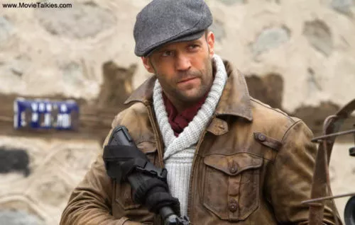 Originale Affliggere Il Expendables 2 Jason Statham Moda Pelle Giacca