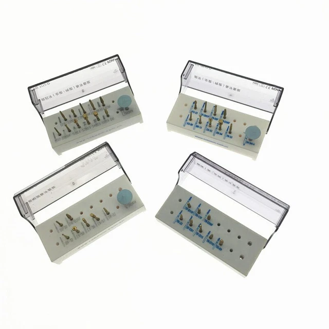 11pcs Dental Burs Preparation For Anterior Posterior Ceramics Zirconia Crown