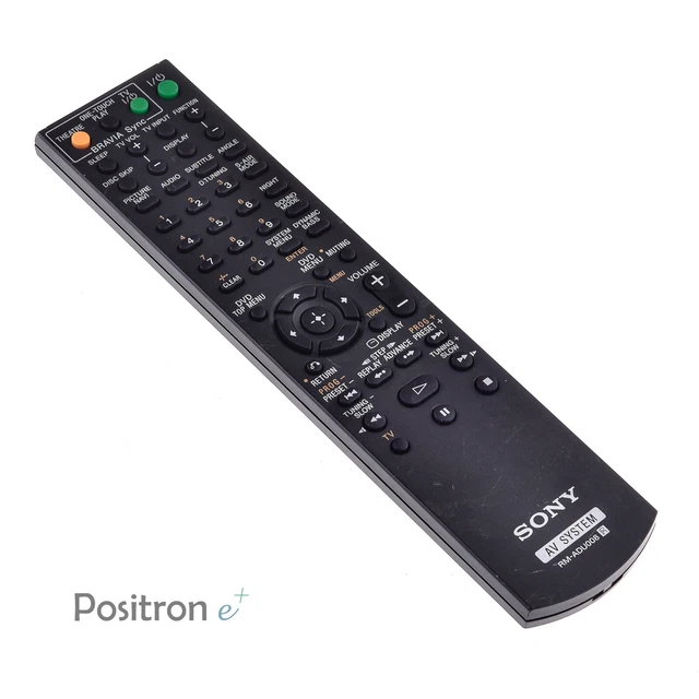 ORIGINAL SONY RM-AAU130 Télécommande pour Av Système STR-DH130
