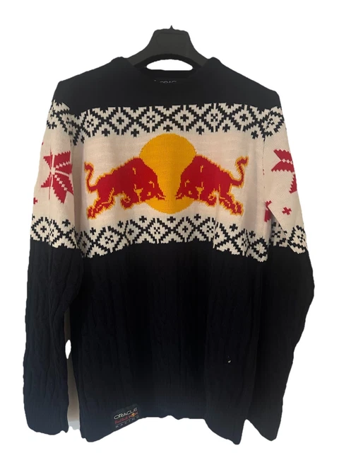 Cristmas Rd Bull Racing RED BULL RACING F1 Christmas Jumper. Unisex M Brand new. Labels ...
