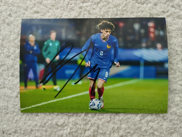 Carte Dédicacée Philippe Anziani - AS Monaco 1983-84 - Autographe Signé