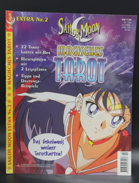 Sailor Moon Sonderheft Nr. 2 RARITÄT Retro Ohne Tarotkarten, sonst komplett